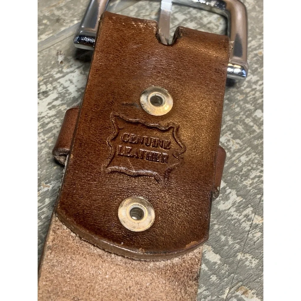 Country Girl‎ Leather Belt Horse Embossed Measures 42